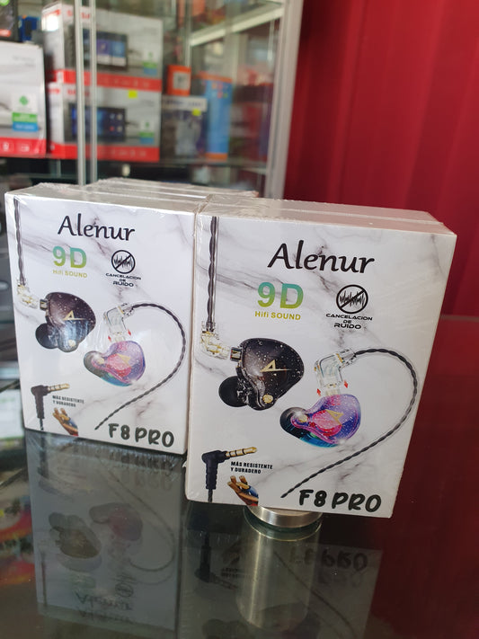 🚀 AURICULARES F9 PRO CON CABLE – SONIDO PROFESIONAL Y DISEÑO ERGONÓMICO ✨