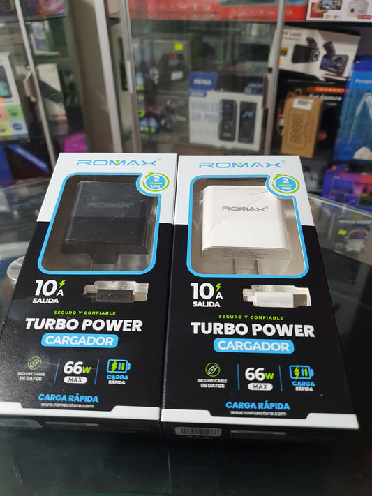 🚀 CARGADOR TIPO C Y V8 10A – CARGA RÁPIDA Y POTENTE ✨