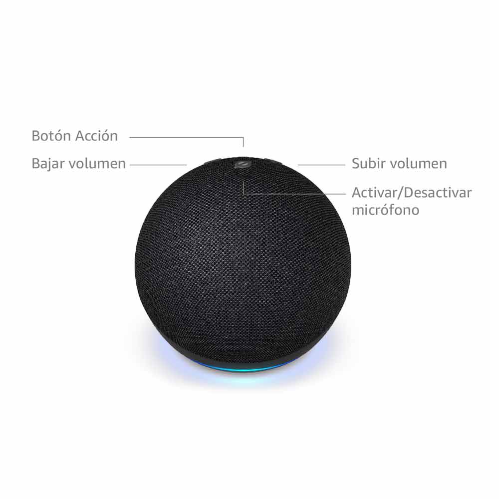 🎶 Altavoz Inteligente Amazon Echo Dot 5ta Generación con Alexa – Control de Voz y Sonido de Alta Calidad 🔊💬