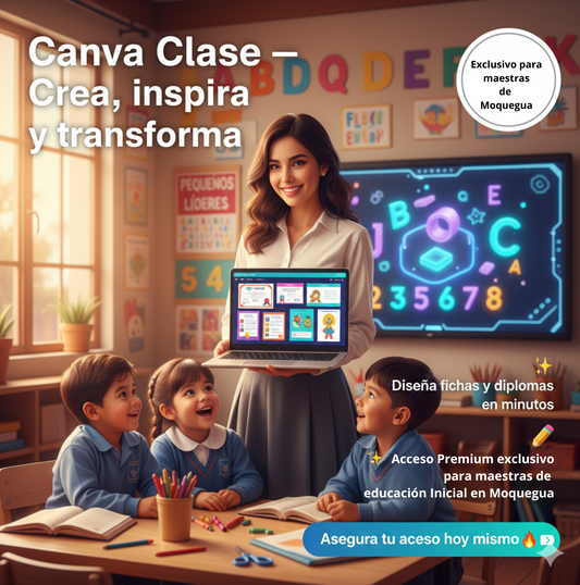 Canva Clase Premium en Perú – Plantillas Educativas y Herramientas para Docentes | INQIO