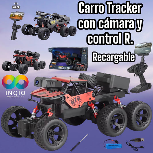 🌟CARRO TRACKER CON CÁMARA Y CONTROL REMOTO🌟