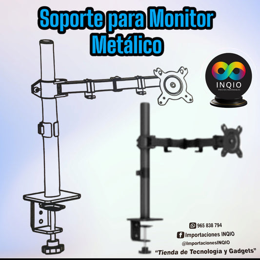 🖥️ SOPORTE PARA MONITOR METÁLICO – ERGONOMÍA Y ESTILO PARA TU ESPACIO 💼🔥