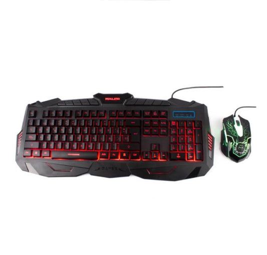 🎮 Teclado y Mouse Gamer Halion – Potencia y Precisión para Tu Experiencia de Juego 🖱️⌨️⚡