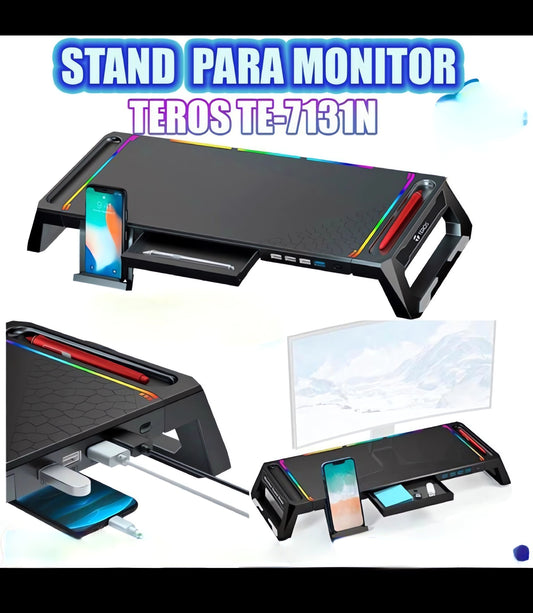 🖥️ Stand para Monitor TE7131N – Ergonomía y Estilo para tu Escritorio 🚀💼