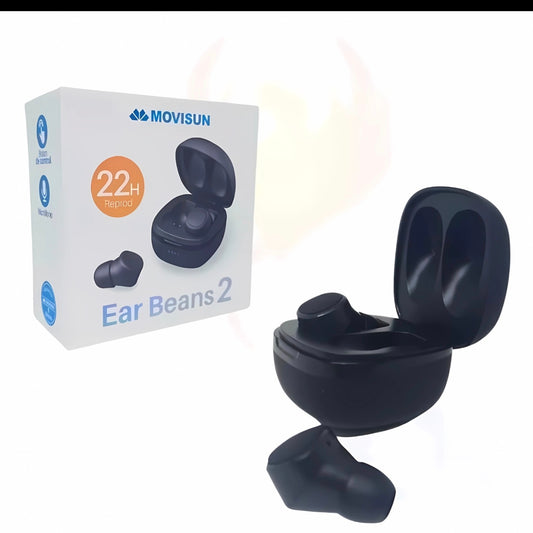🎶 Movisun Ear Beans 2 – Auriculares In-Ear Bluetooth con Sonido Claro y Estilo Compacto 🎧💥