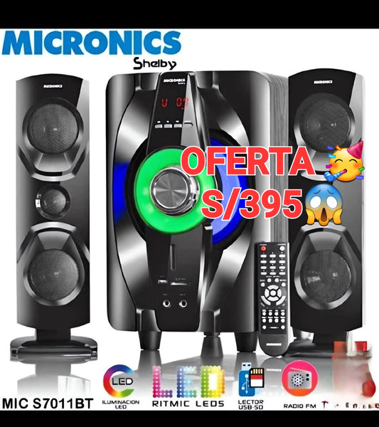 🔊 Parlante Bluetooth Micronics Shelby – Sonido de Alta Calidad y Diseño Elegante 🎶🚀