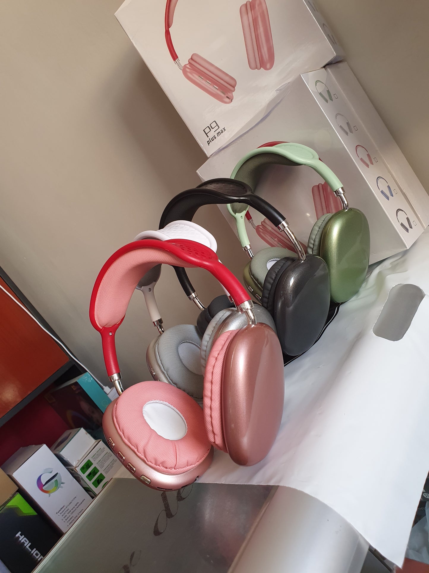🎧 AUDÍFONOS P9 BLUETOOTH – ¡SONIDO DE ALTA CALIDAD Y ESTILO! 🎶✨