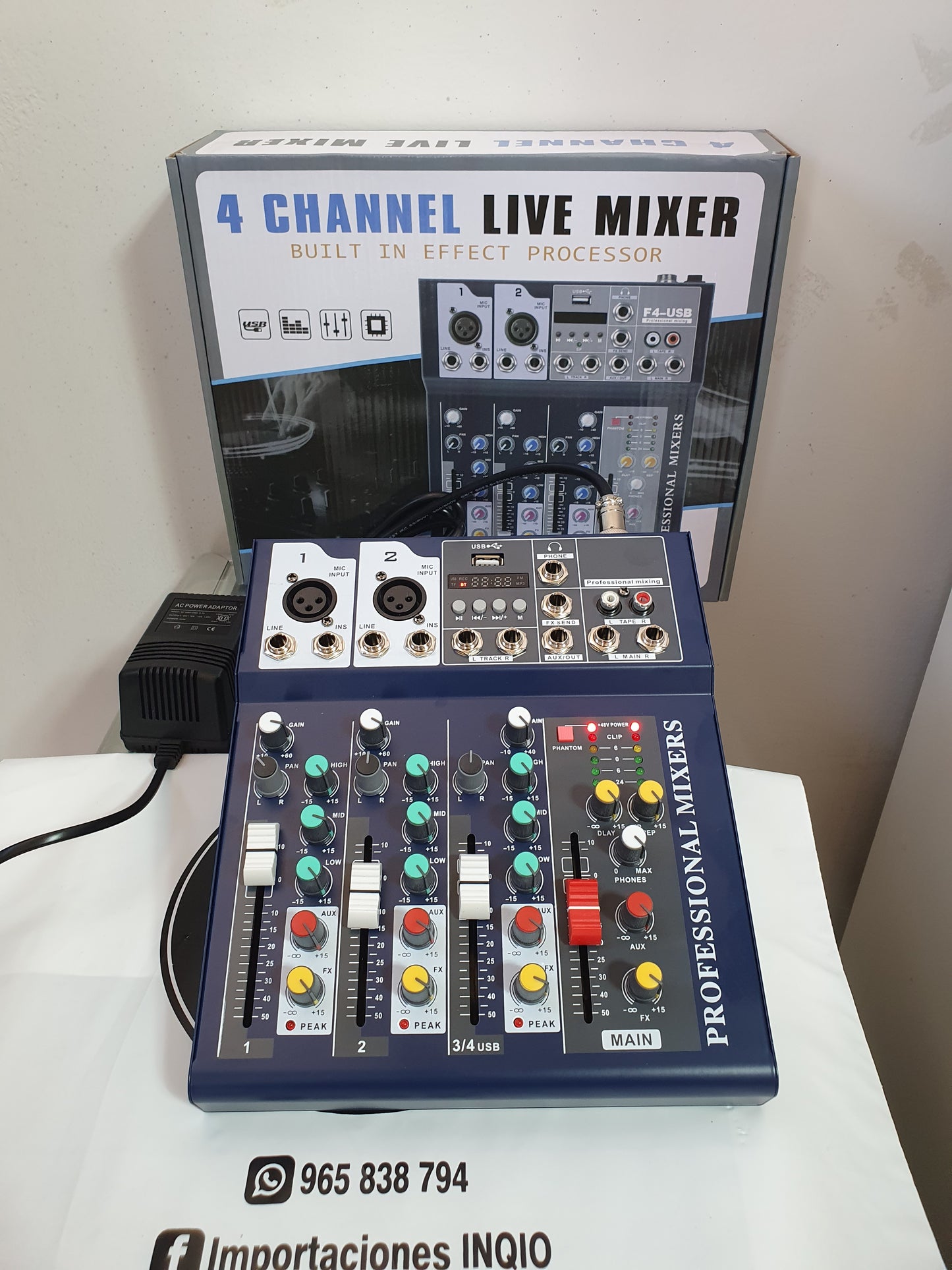 🎚️ Controladores de Audio con Bluetooth Profesional – Calidad de Sonido de Estudio al Alcance de Tu Mano 🔊🎶