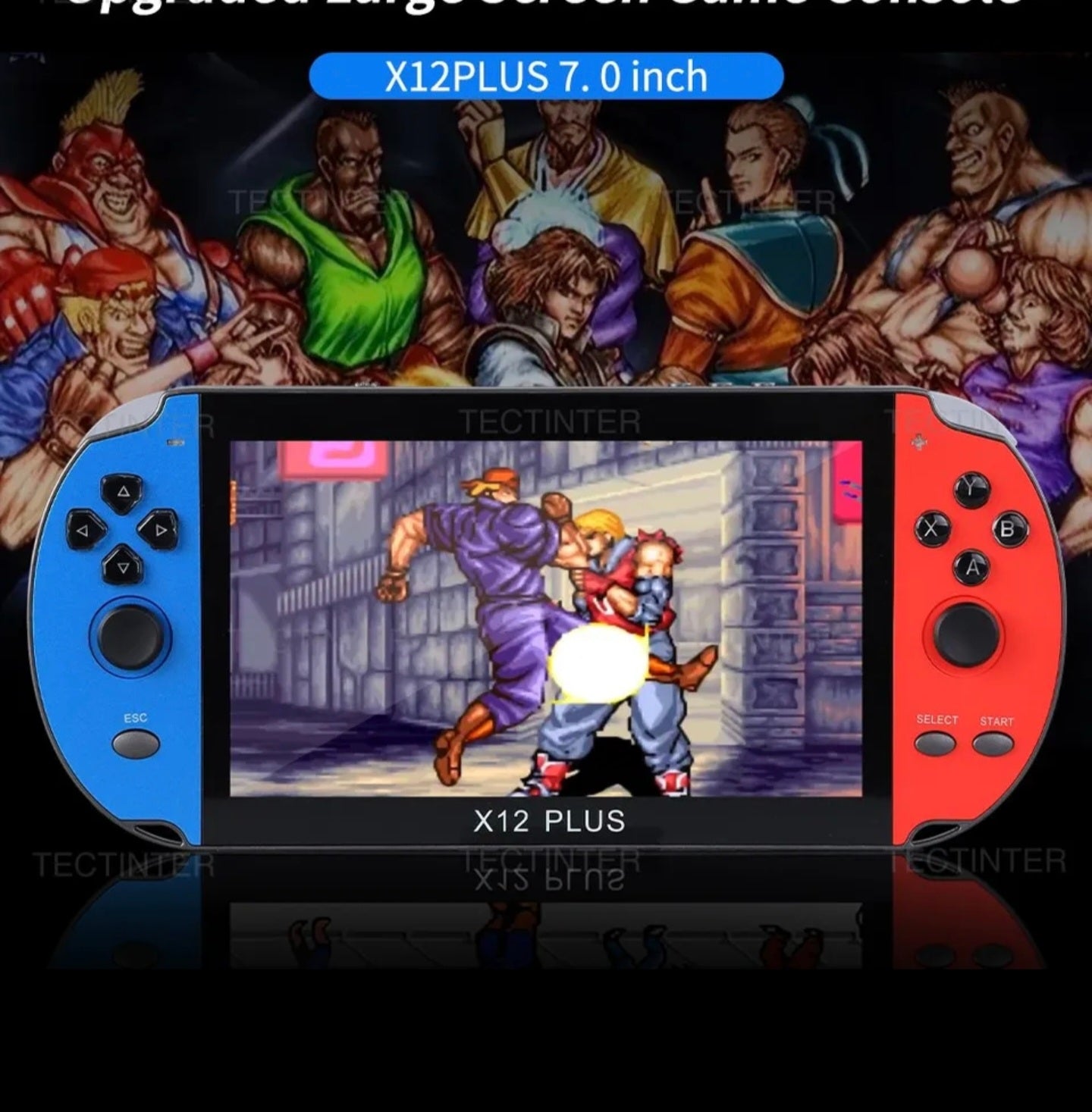 🎮 Consola X12 Plus X 7” – ¡La Diversión Retro al Máximo! 🚀🎮