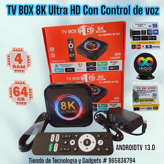 🚀 TV BOX PRO MAGIS – ENTERTENIMIENTO INTELIGENTE EN TU TELEVISOR ✨