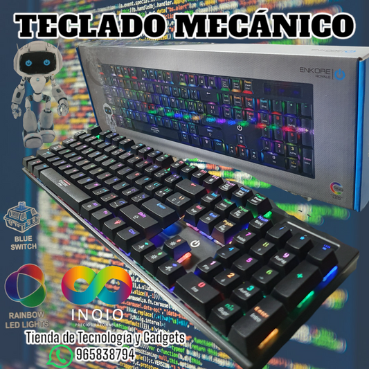 ⌨️ TECLADO MECÁNICO GAMER – ¡PRECISIÓN Y ESTILO PARA GAMERS! 🎮✨