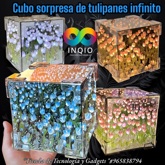 🌟CUBO SORPRESA DE TULIPANES INFINITOS 🌟