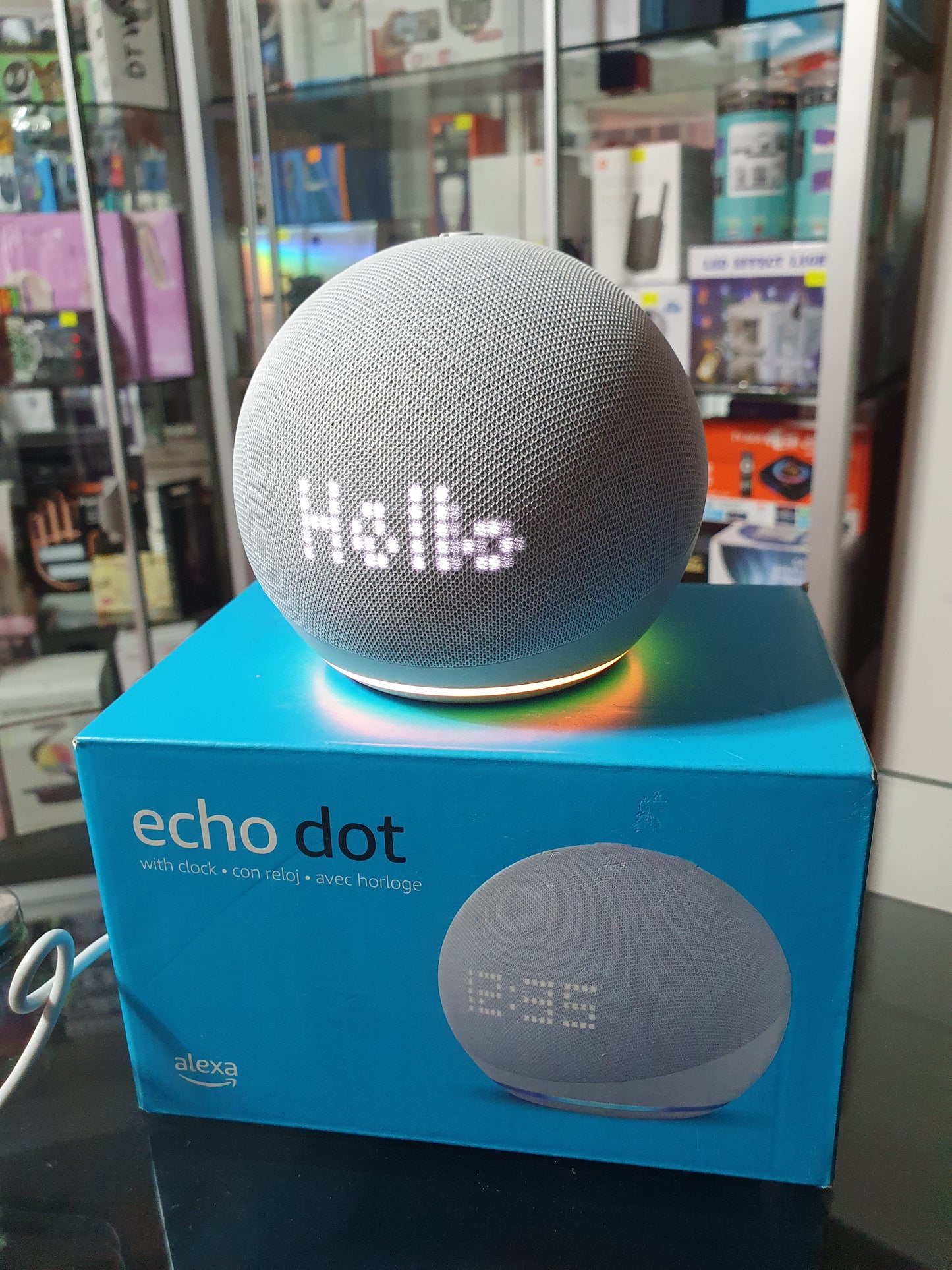 🎧 ALEXA 5TA GENERACIÓN + RELOJ ECHO DOT – ¡TECNOLOGÍA Y ESTILO EN UN SOLO PACK! ⌚✨