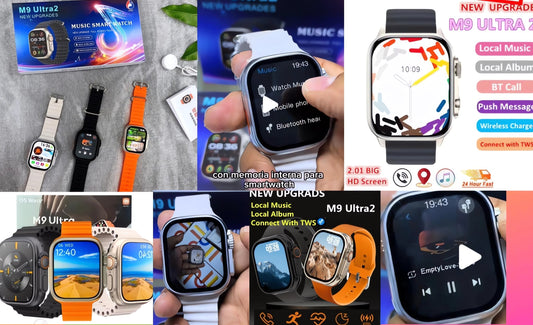 🚀 SMARTWATCH M9 ULTRA SERIE 9 – TECNOLOGÍA Y ESTILO EN TU MUÑECA ✨