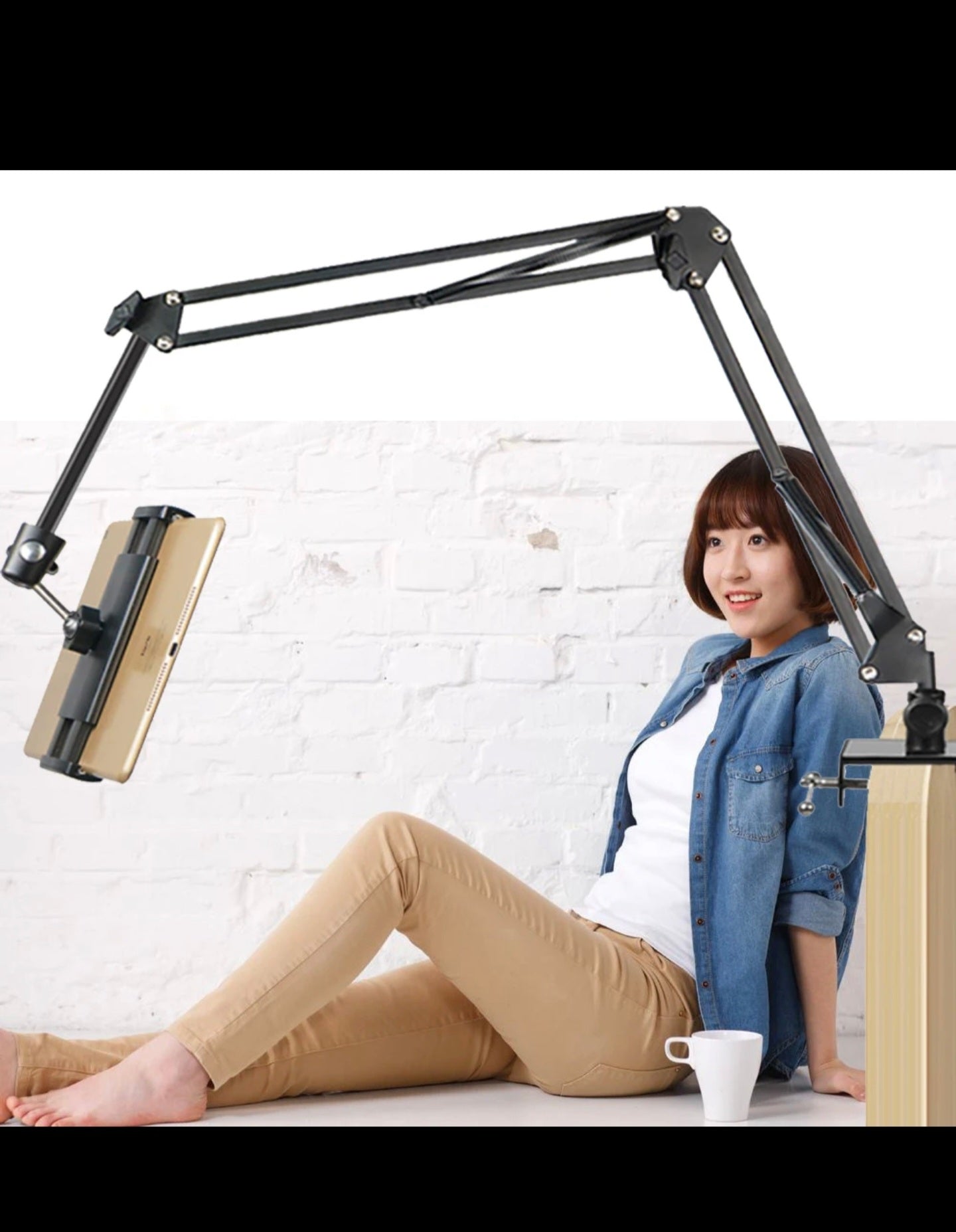 📱 Soporte para Celular y Tablet 18cm Sujetador Brazo Flexible CP01 – Flexibilidad y Comodidad para tu Dispositivo 🖥️📲