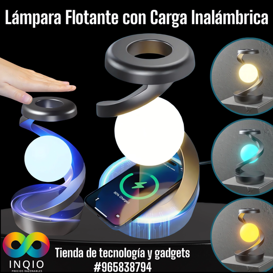 💡 LÁMPARA ESFERA FLOTANTE – ¡MAGIA Y TECNOLOGÍA EN TU MESA! 🌟✨