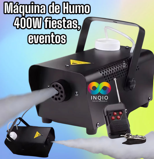 🔥 MÁQUINA DE HUMO 400W – ¡CREE UN AMBIENTE MÁGICO EN TUS EVENTOS! 🎉🌫️