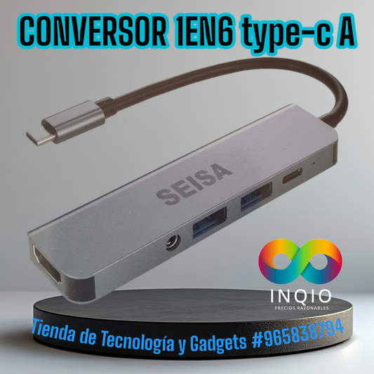 🔌 ADAPTADOR CONVERTIDOR BYL2009 – ¡EXPANDE TU CONECTIVIDAD! 🚀✨