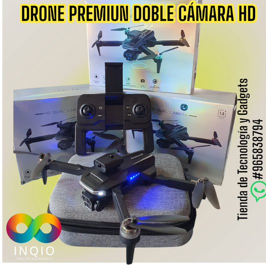 🚀 DRONE PREMIUM DOBLE CÁMARA HD – ¡DOMINA LOS CIELOS CON TECNOLOGÍA AVANZADA! 📷✨