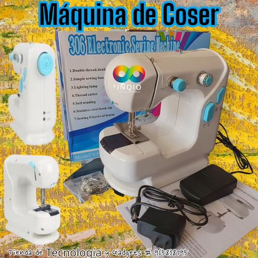 🧵 MÁQUINA DE COSER – ¡CREA Y REPARA CON PRECISIÓN Y ESTILO! ✂️✨