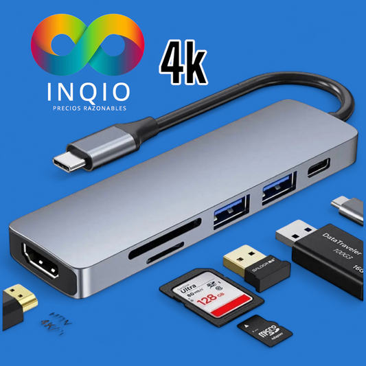 🚀CONVERTIDOR HUB ADAPTADOR BYL2010 – CONEXIÓN VERSÁTIL Y COMPACTA✨