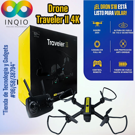 Drone con Cámara 4K semi profesional diseño 2025