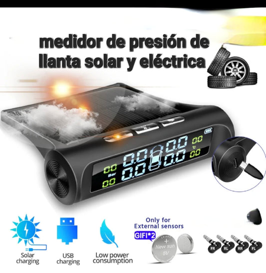 🚗 Medidor de Presión de Llantas – Precisión y Seguridad en Cada Viaje 🔥🔋