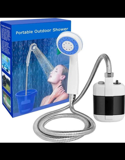 🚀 DUCHA PORTÁTIL RECARGABLE – COMODIDAD Y FRESCURA EN CUALQUIER LUGAR ✨
