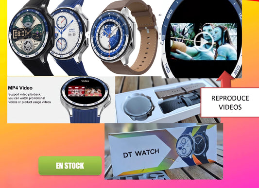 🚀 SMARTWATCH DT WEAR CON PANTALLA AMOLED – TECNOLOGÍA Y ESTILO EN TU MUÑECA ✨