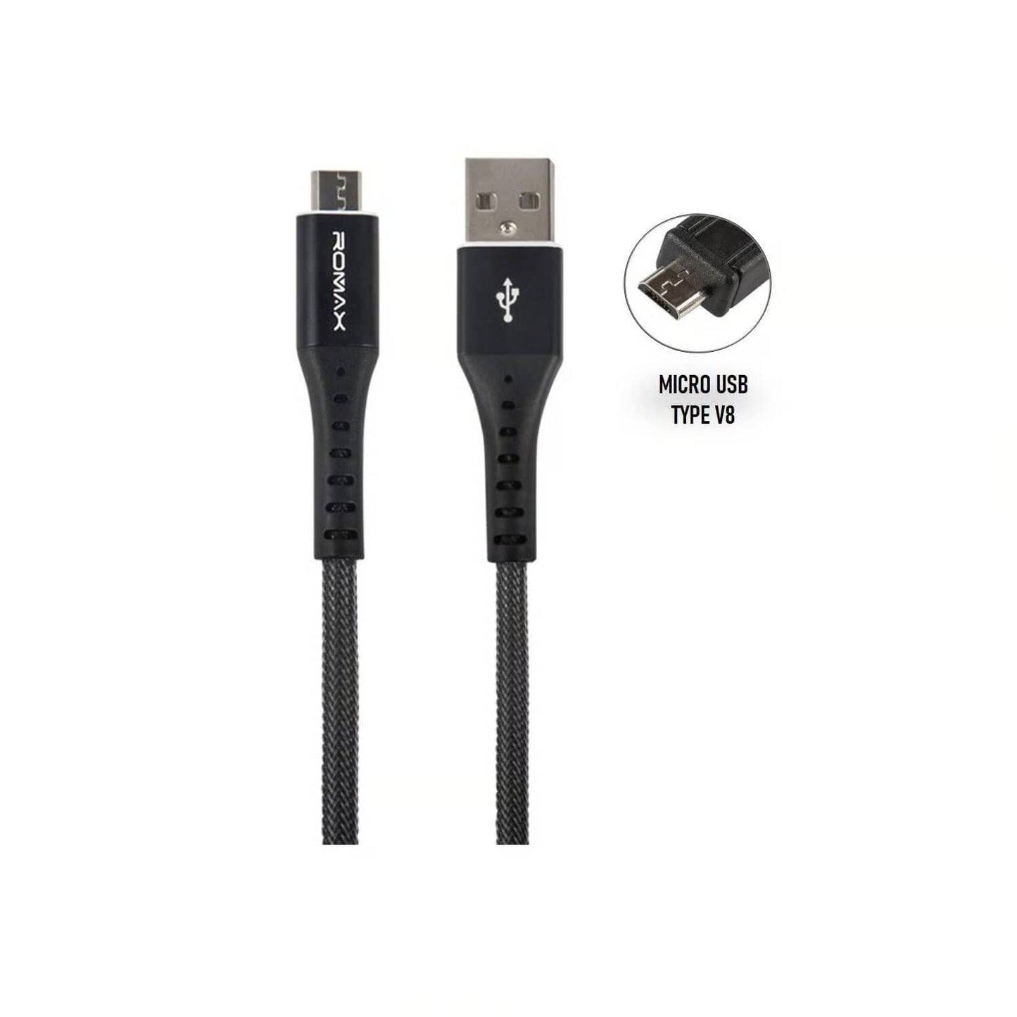 ⚡ Cargador 60W con Cable Micro USB Tipo V8 – Potencia Rápida y Eficiente para Todos tus Dispositivos 🔋💡