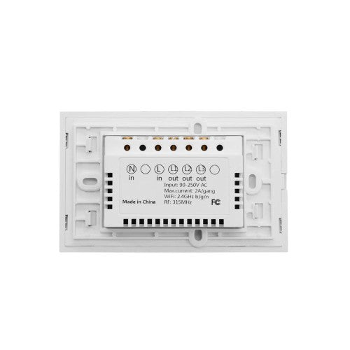 🏠 Interruptor de Pared Inteligente WS-US-02 EWeLink – Controla tu Hogar con un Toque o desde tu Smartphone 📱🔌