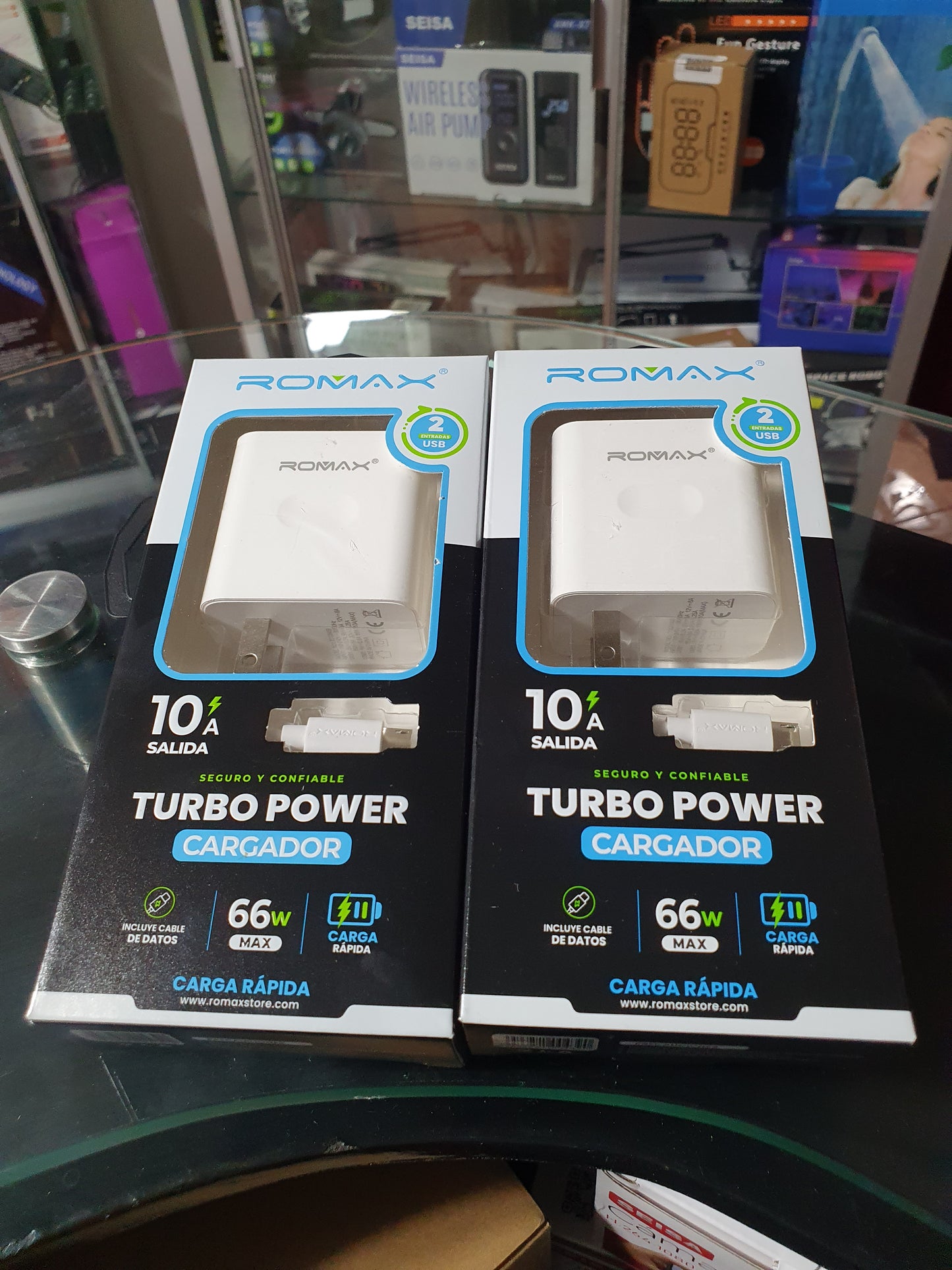 🚀 CARGADOR TIPO C Y V8 10A – CARGA RÁPIDA Y POTENTE ✨