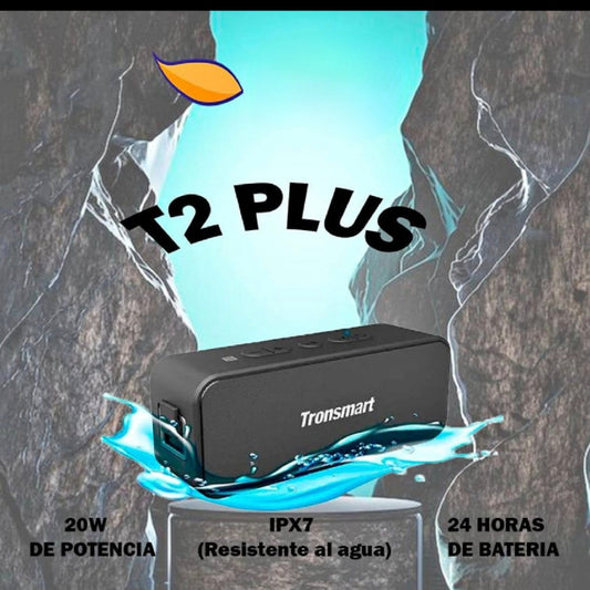 🔊 Parlante Tronsmart T2 Plus y Force 2 – Sonido Potente y Batería de Larga Duración 🎶⚡