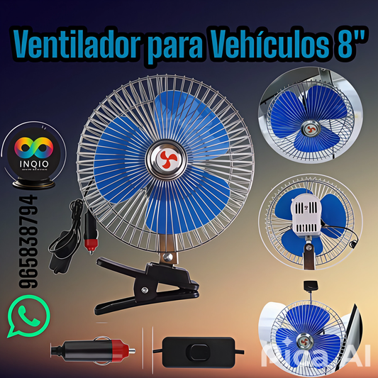Ventilador para Vehículos 8"